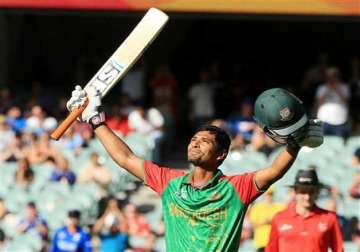 world cup 2015 mahmudullah ton takes bangladesh to 275/7 vs england