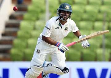 bangladesh 60 1 at lunch on 1st day of 1st test against pakistan