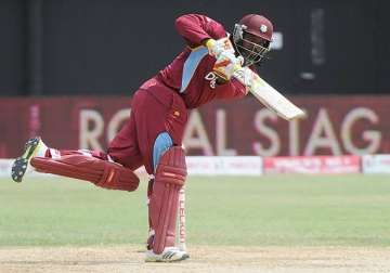 injured chris gayle out of odi series against india