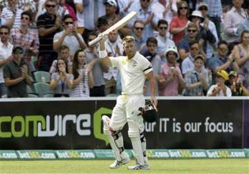 aus vs ind warner hits century before india fight back day 1