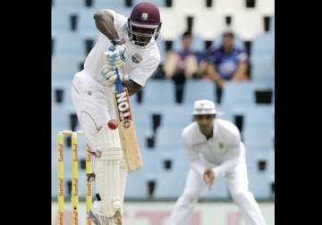 west indies openers fall after good start on day 3 lunch 1st test