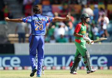 world cup 2015 afghans start well restrict bangladesh to 267