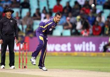 ipl 8 kkr s sunil narine banned from bowling off spinners