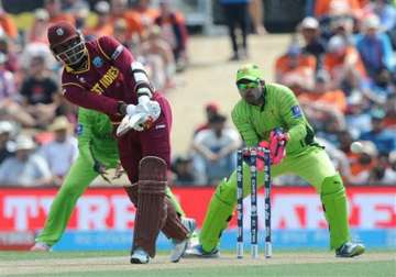 world cup 2015 pakistan vs west indies scoreboard match 10