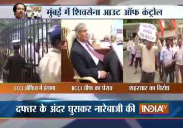 after shiv sena protest bcci pcb talks rescheduled for tomorrow