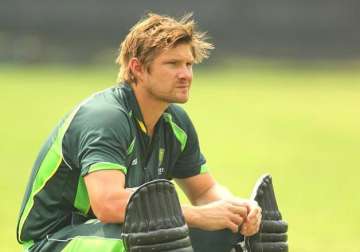 world cup 2015 shane watson fit to play in warmup match