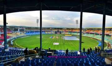 vizag stadium getting ready for india west indies odi