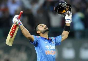 kohli close to surpass vivian richard s record