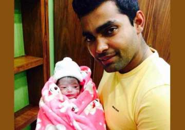 umar akmal amna blessed with a baby girl