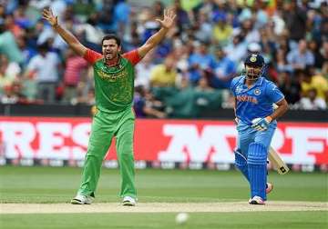 world cup 2015 it will be challenge for any team to beat india says mashrafe mortaza