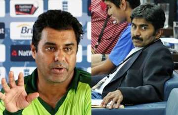 miandad not ready to work under waqar