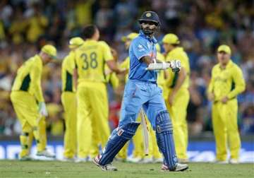live updates end of the road for team india australia enters final