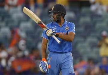 don t always judge rohit s form by runs scored dhoni