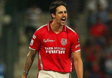 clt20 mitchell johnson not to join kings xi immediately due to rib injury