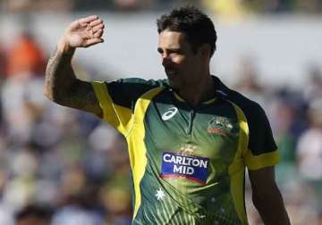 australia pacer mitchell johnson to play tri series final