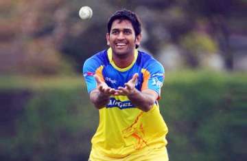 dhoni can play against royal challengers