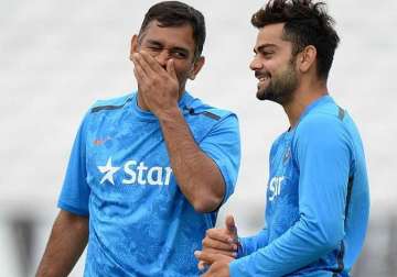 no rift between dhoni and kohli bcci