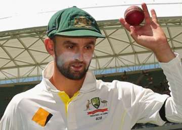 nathan lyon backs umpires says both teams need to calm down