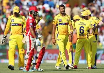 ipl 8 csk bowlers restrict kings xi to 130/7