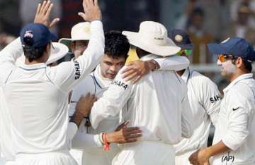 sreesanth puts india on threshold of victory