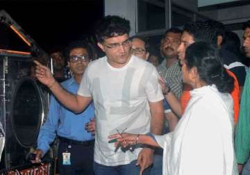 ganguly meets mamata banerjee fuels speculation over his appointment as cab chief