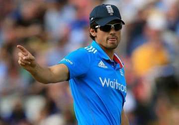 suspense over cook to captain england in world cup
