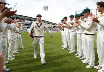 ashes australia wins 5th test by an innings and 46 runs against england