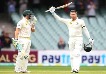 aus vs ind clarke smith hit tons as rain plays spoilsport