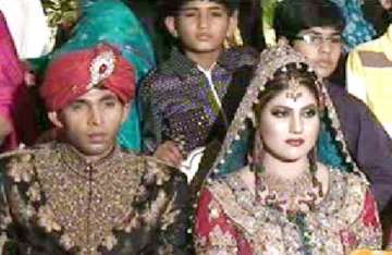 pak bowler mohd asif weds sana hilal in lahore