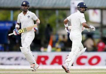colombo test rahul virat help india post 206/3 against sri lanka at tea