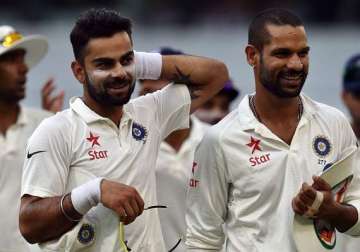 dhawan kohli spat caused unrest in indian dressing room during second test