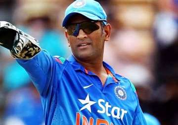 dhoni s fitness a concern as india take on bangladesh