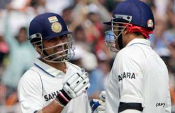 sehwag tendulkar tons puts india in control