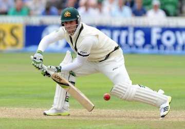 ricky ponting saw streak of adam gilchrist in phil hughes batting