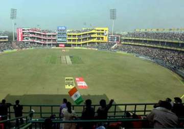 delhi in danger of losing hosting rights of india sa test match