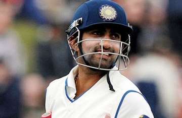 gambhir still no. 1 batsman harbhajan drops out of top 10