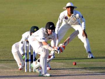 pakistan vs new zealand scoreboard lunch day 3 1st test