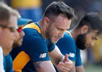 4th odi faf du plessis fined for showing dissent