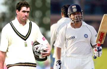 cronje was the bowler who tested me the most tendulkar