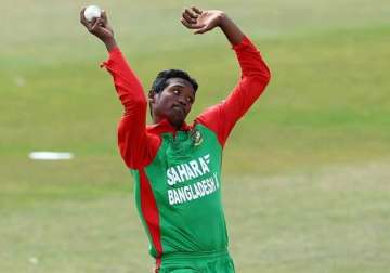 bangladesh pacer al amin s action found to be legal