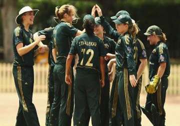 indian women thrashed by australia in world t20 opening game