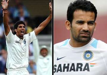 ishant zaheer are fit for first test says vvs laxman