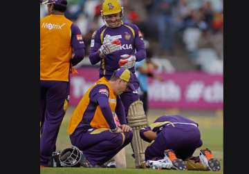 kkr eliminated from champions league t20