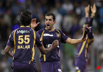 kkr thrash warriors by 34 runs to seal second place