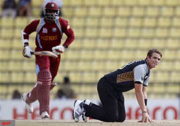 west indies knock out new zealand via super over