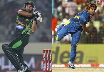lasith malinga and shahid afridi the two face of fast and furious cricket.
