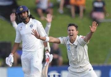 live reporting india on top on day 2 of test rahane hits a ton dhawan misses