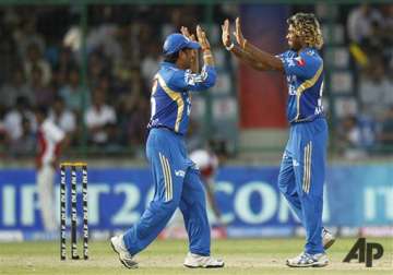 malinga s fiver helps mi rout dd by eight wickets