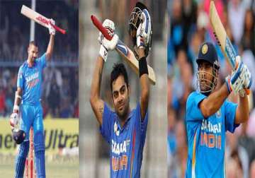 meet iccs top 10 odi batsmen of 2013 list includes three indians