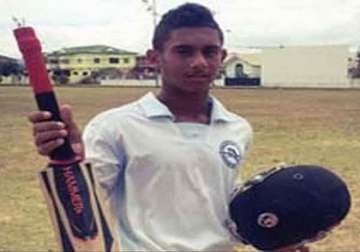 meet kristan kalicharan the boy wonder who hit 404 of 35 overs